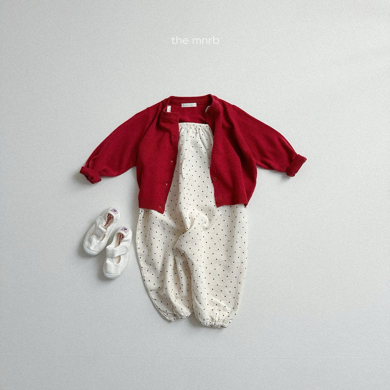mini robe / robe basic cardigan【for kids】