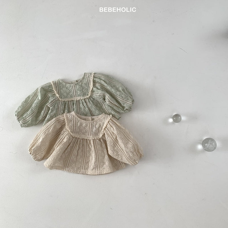 bebe holic / rose frill blouse【for baby 】