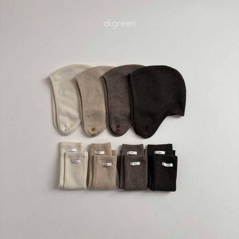 digreen / cream baraclava