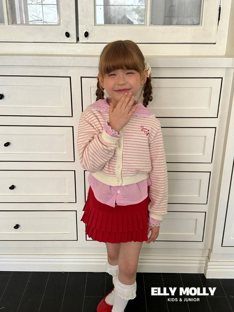 elly molly  / rose lace blouse【for kids, Jr. 】