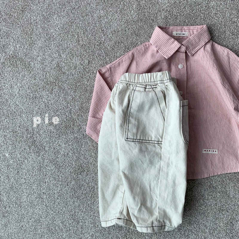 pie/ pie pocket denim