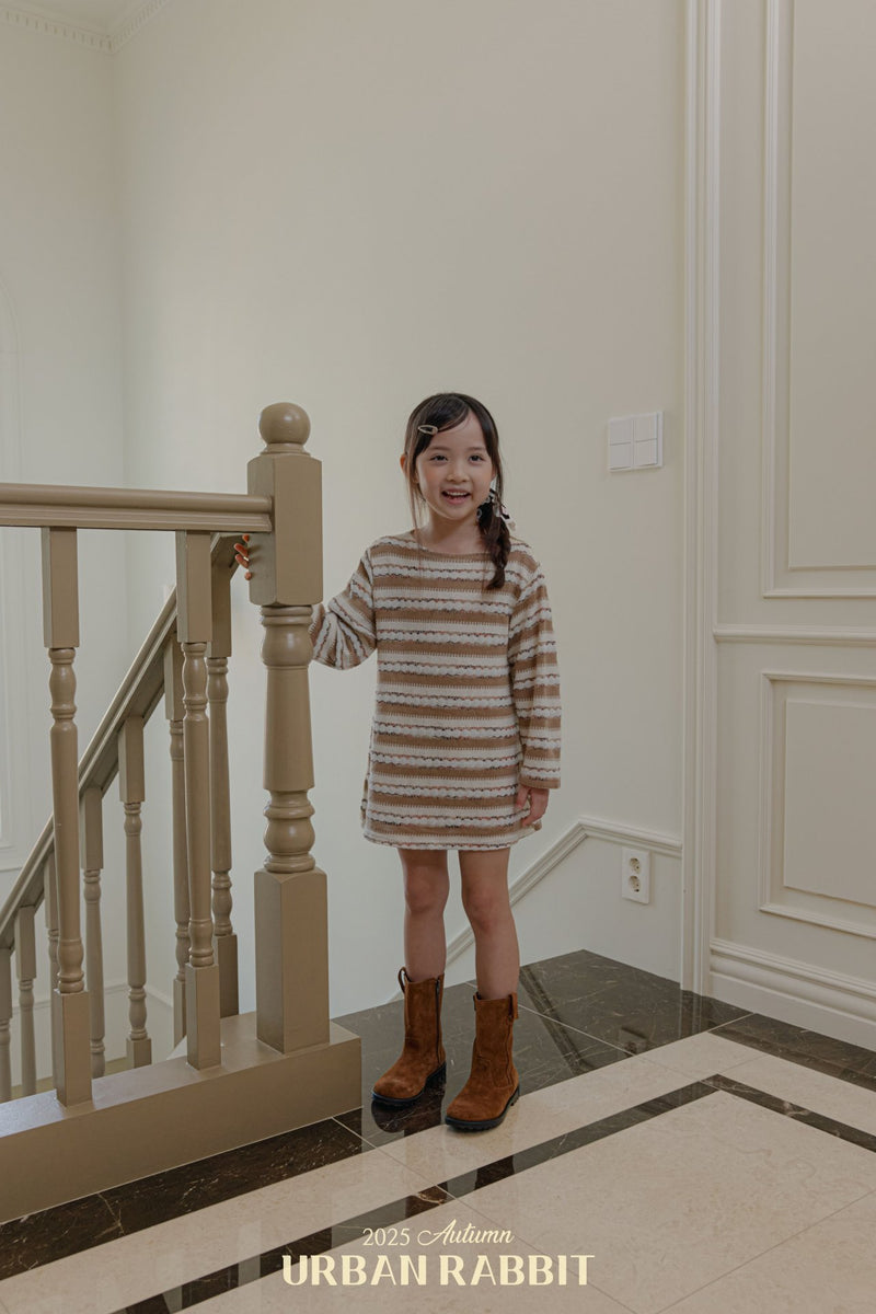urban rabbit / ethnic knit  one-piece【for kids & Jr.】
