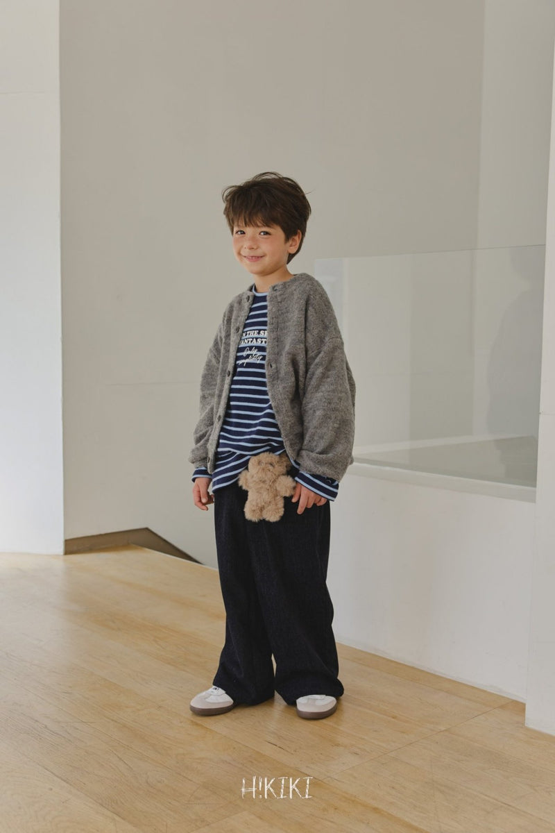 hikiki / boucle cardigan【for kids, jr.】