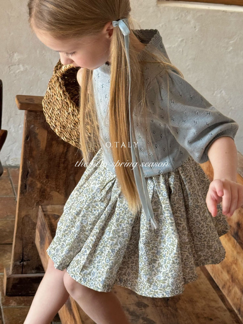 otaly / floral skirt【for kids , jr】