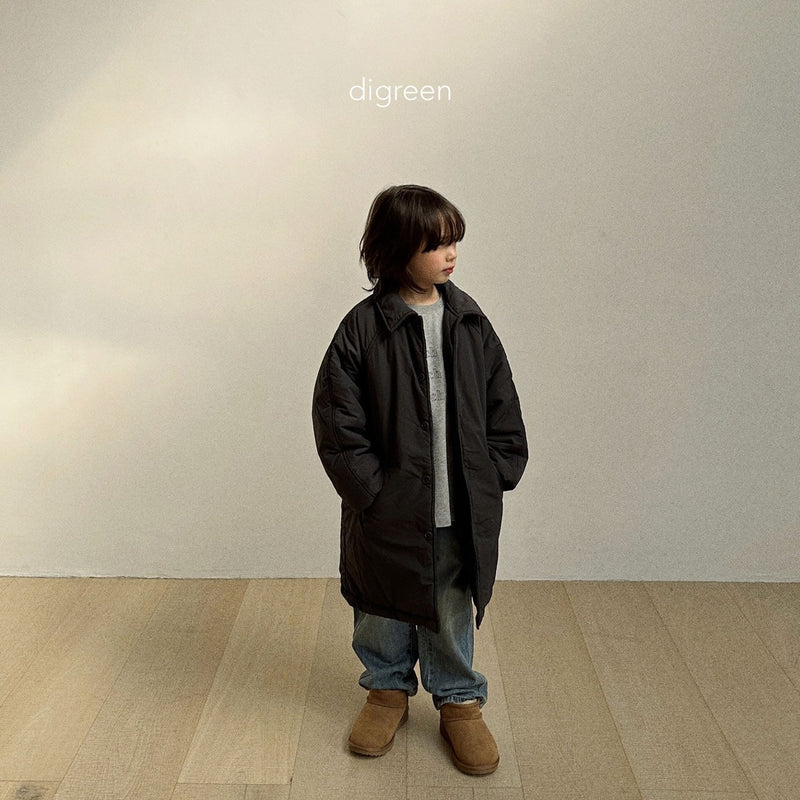 digreen / padded coat