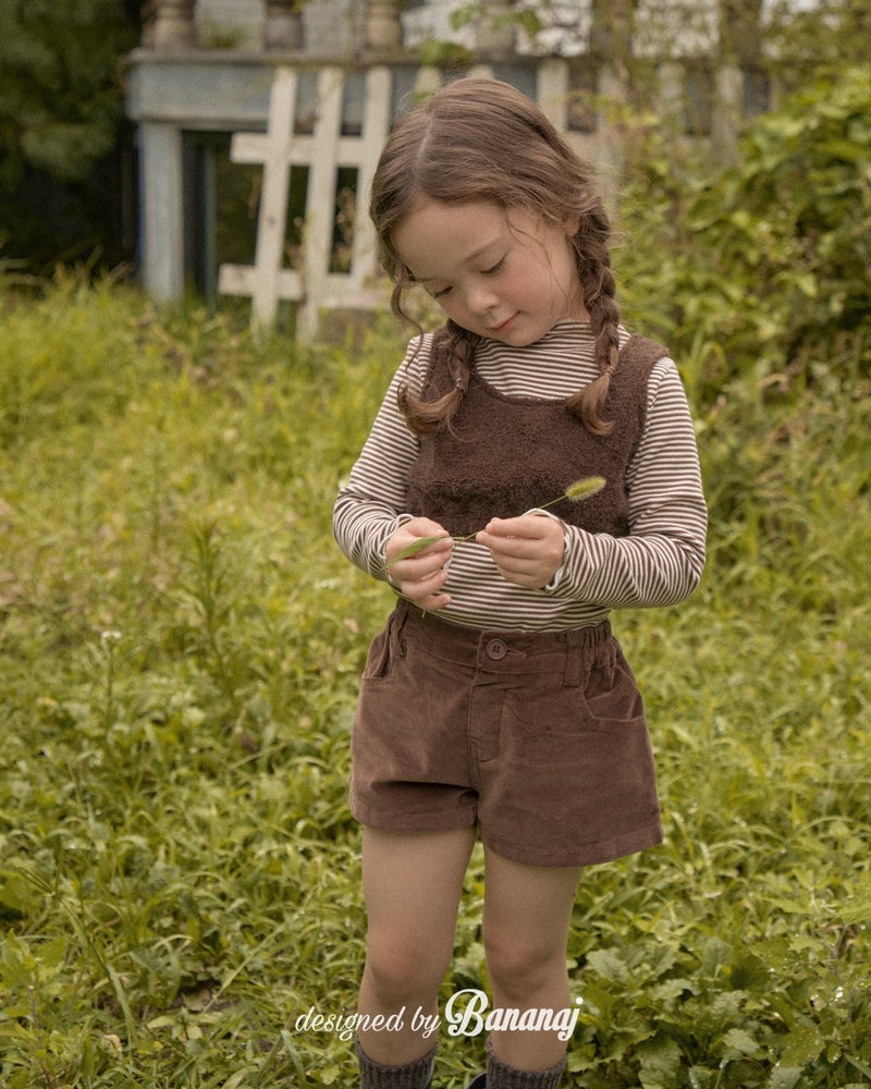 bananaj / bingo border tee【for kids & jr.】