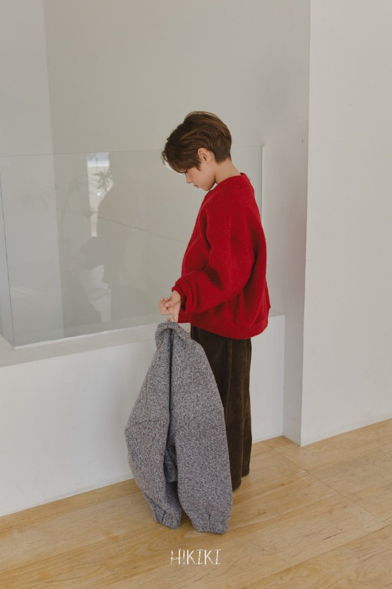 hikiki / boucle cardigan【for kids, jr.】