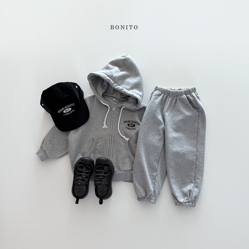bonito / from bonito hood zip up 【for kids&Jr.】