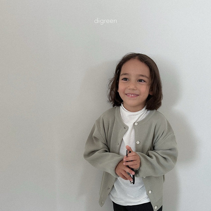 digreen / bay cardigan【for kids】