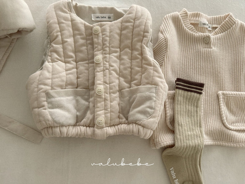 valubebe / haim padding vest【for baby, kids 】