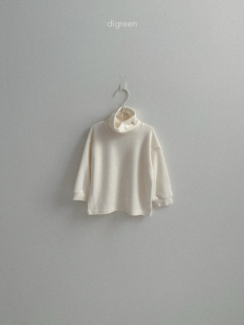 digreen / teddy turtleneck【for kids】