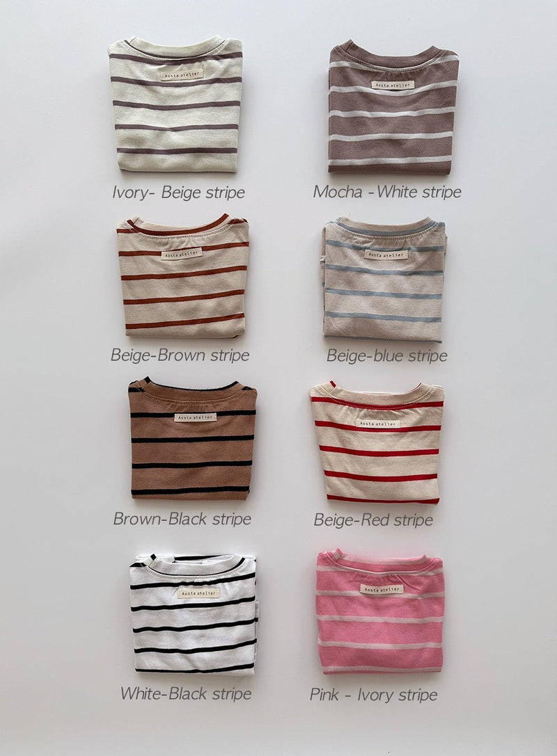 aosta /  signature tee【for baby&kids】