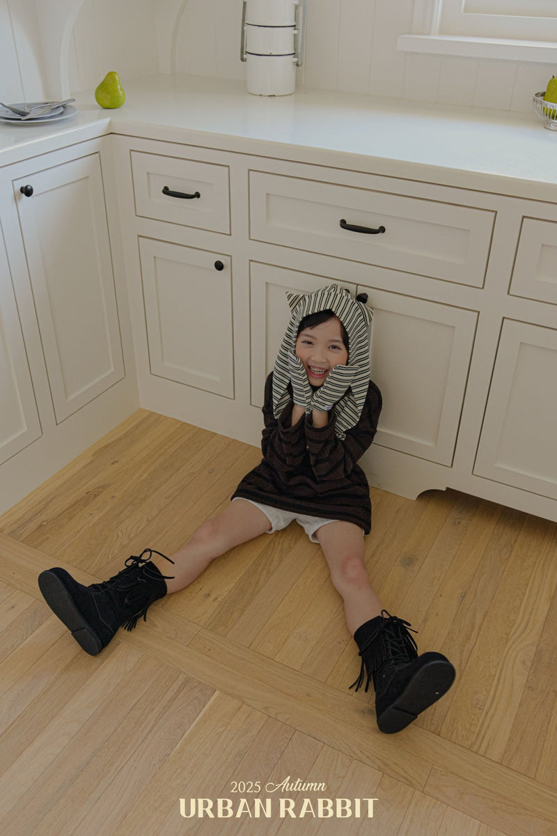 urban rabbit / cat hood muffler【for kids & Jr.】
