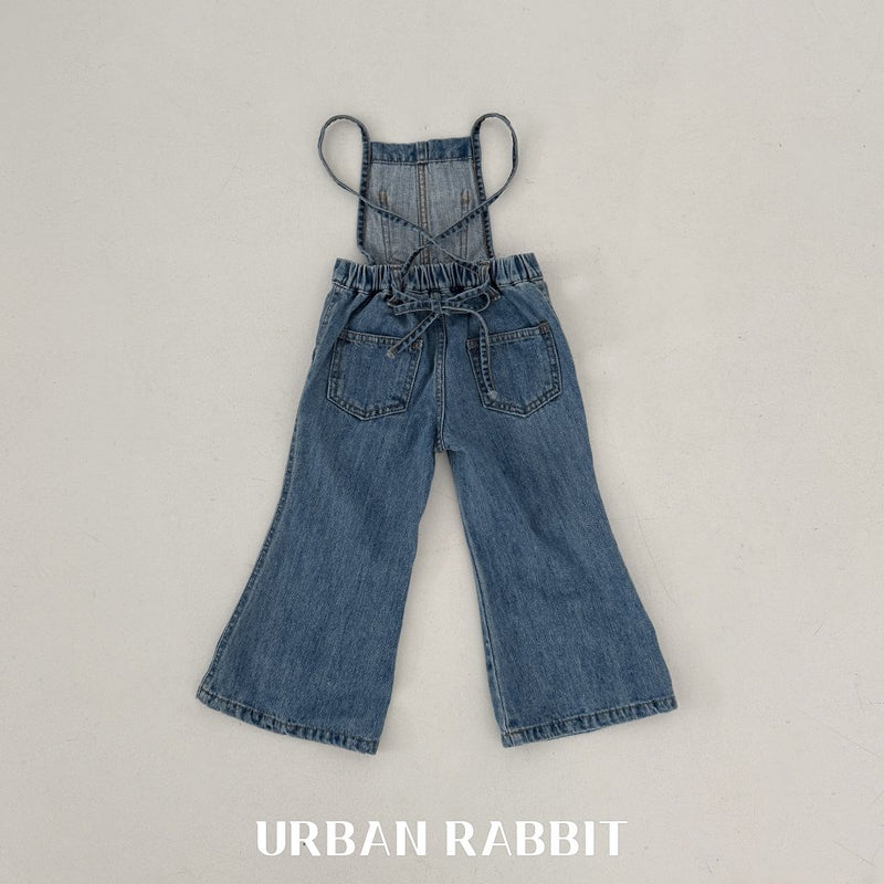 urban rabbit / denim boots cut overall【for kids & Jr.】