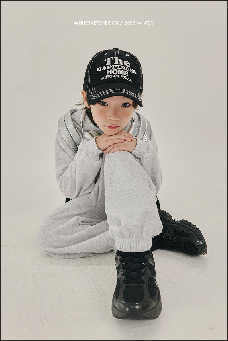 white sketch book /  warm basic pants【for kids&Jr.】