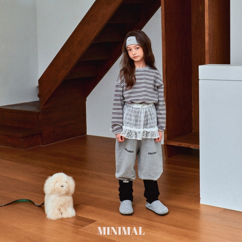 minimal /knit leg warmer 【for kids &Jr.】