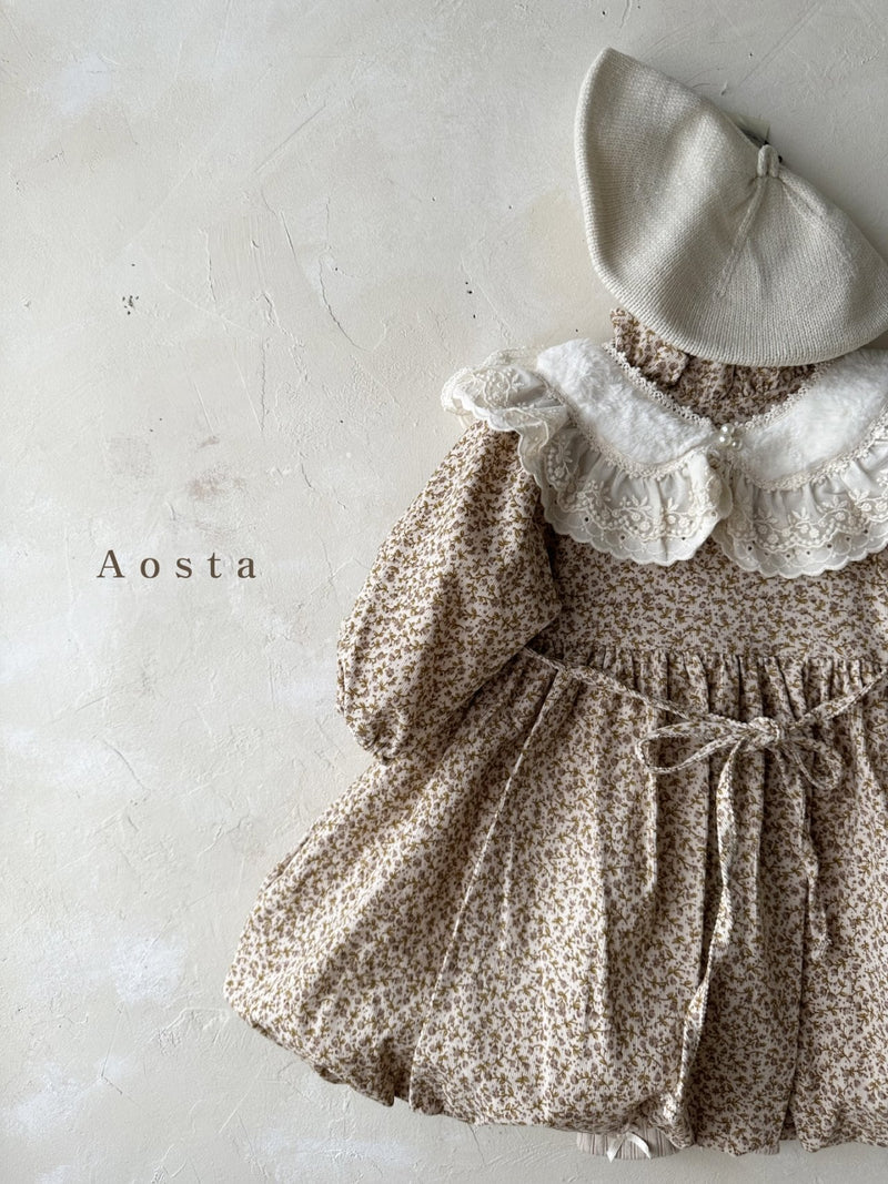 aosta / olivia balloon dress