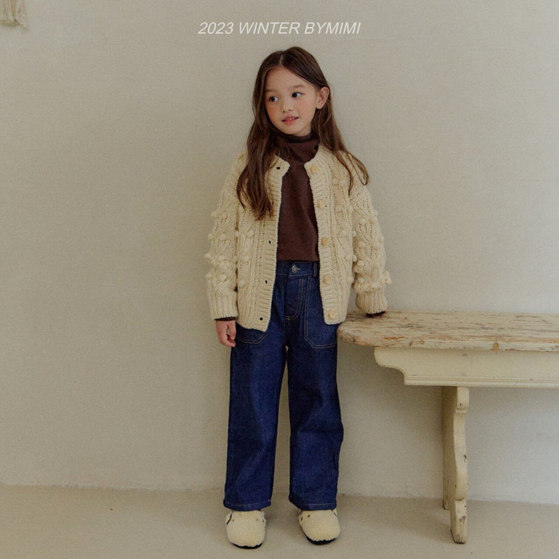 by mimi  / rose cardigan【for kids , jr】