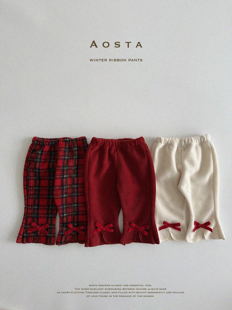 aosta / winter ribbon pants