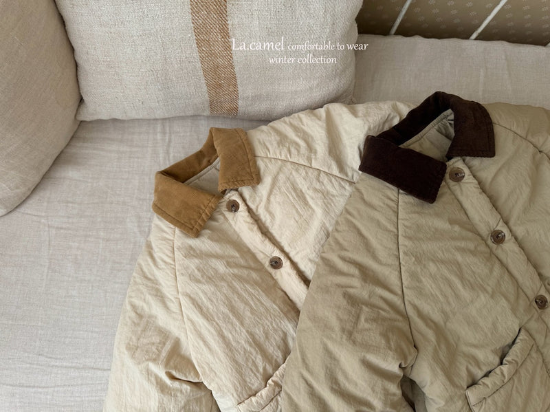 la camel  / urban padding jacket