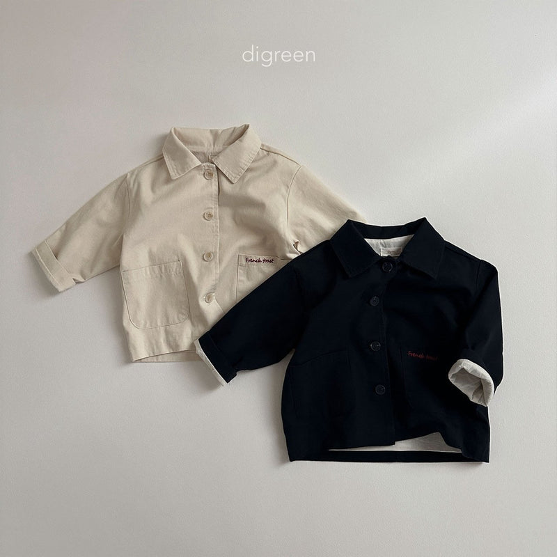 digreen / toast jacket