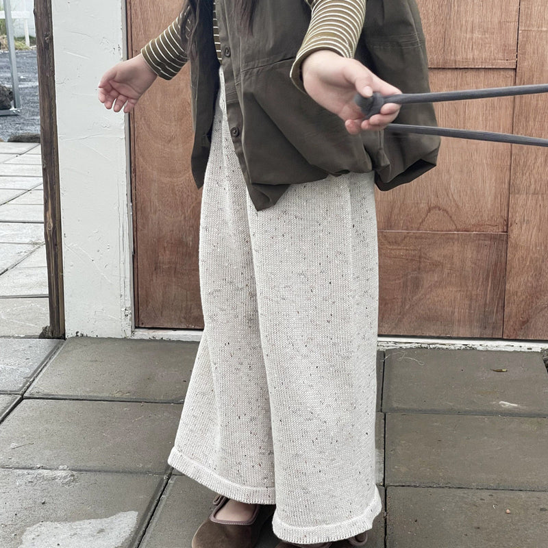 knit slacks pants【for kids , jr】