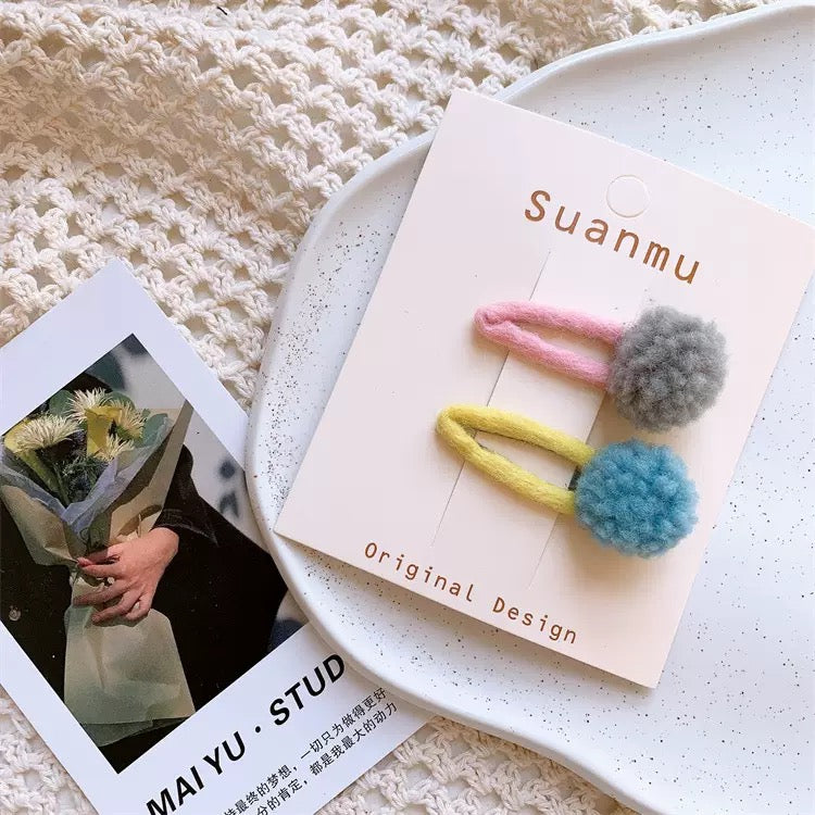 即納 bonbon hair clip（2peace set）