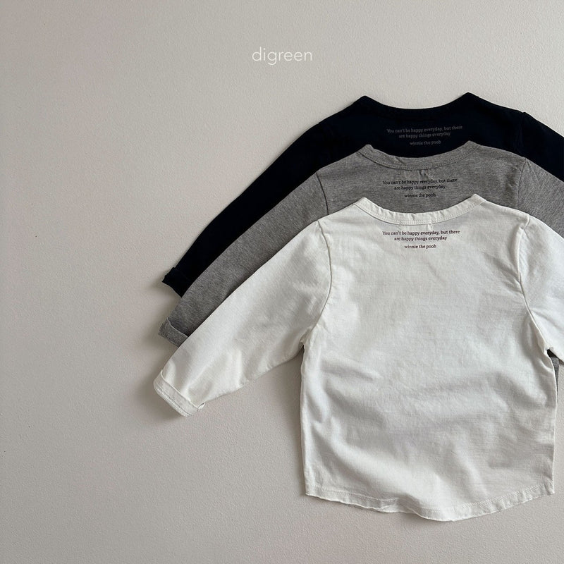 digreen / letter tee