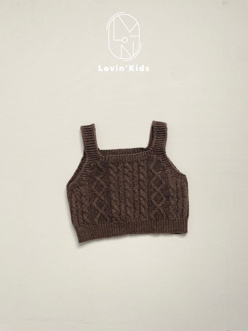 lovin / knit vest