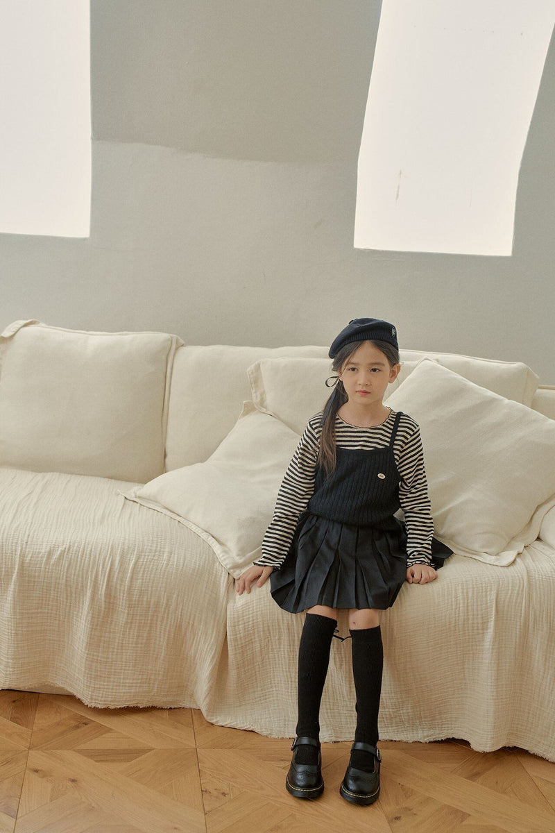 momo ann / knit bustier【for kids】