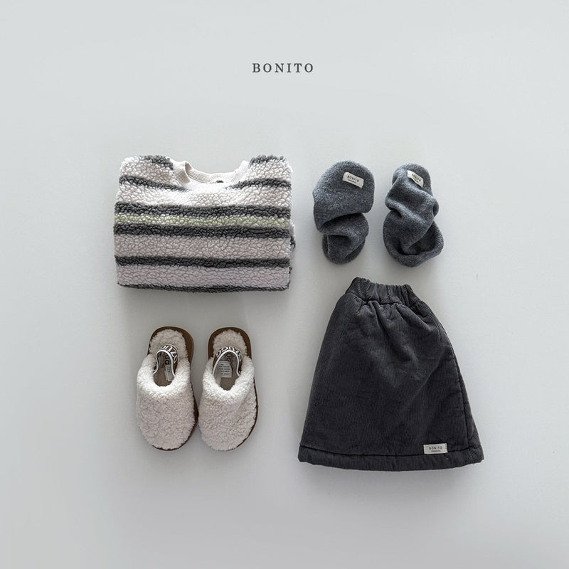 bonito / corduroy bonding skirt【for kids&Jr.】