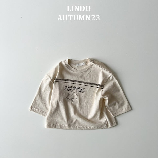LINDO / wink bear tee