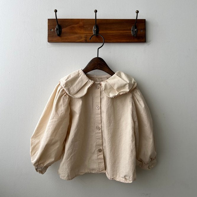 oatmeal / may sela blouse【for kids】