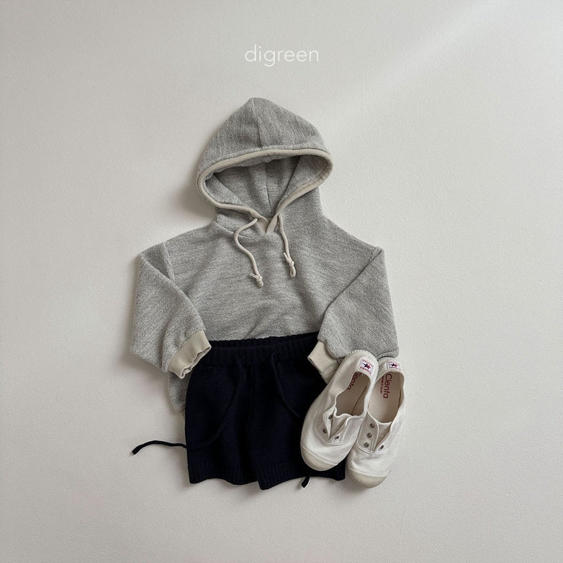 digreen / band knit pants