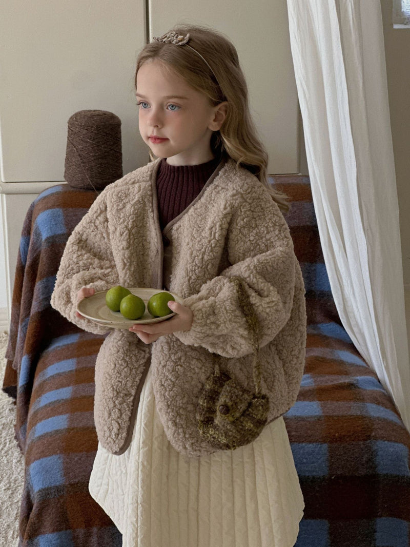 wool coat【for kids , jr】