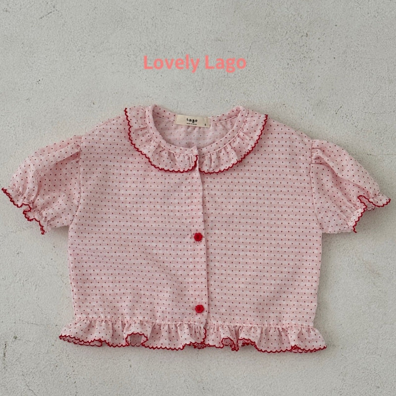 lago / pincot blouse【for kids&Jr. 】
