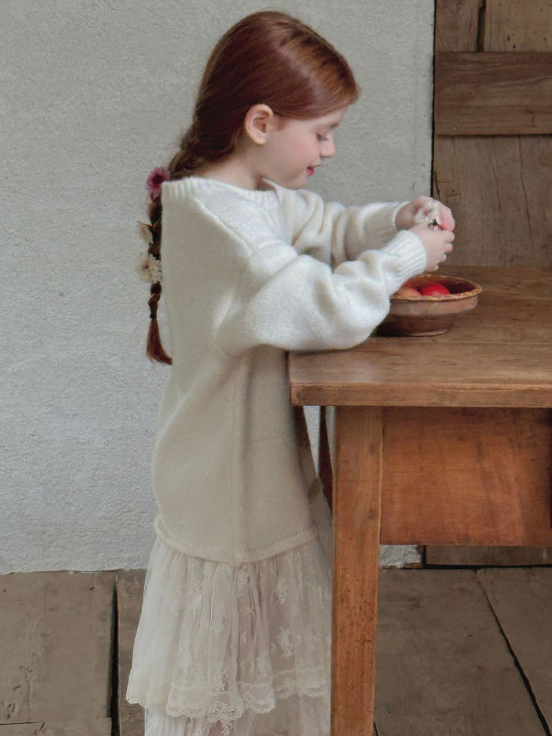 otaly / knit layered one-piece【for kids , jr】(no.5691)
