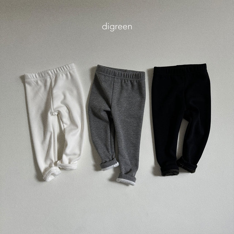 digreen / mink leggings