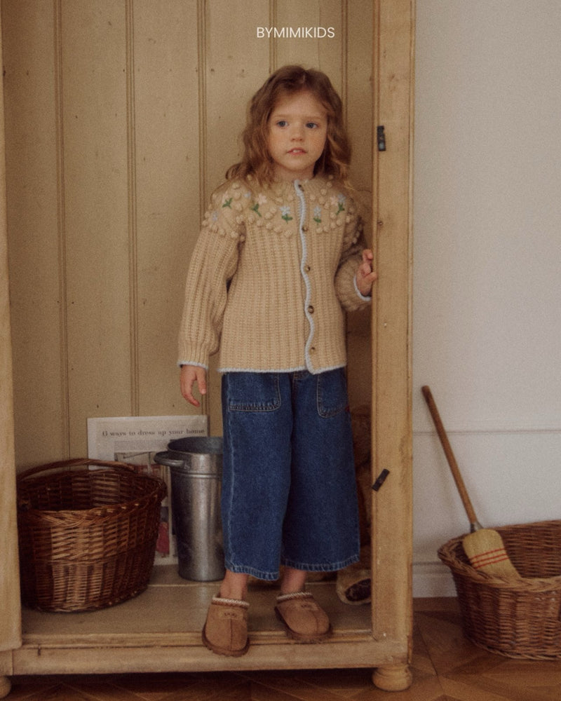 by mimi  / popcorn cardigan【for kids,Jr. 】