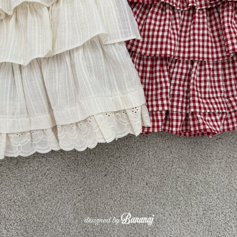 bananaj / candy cancan skirt【for kids & jr.]