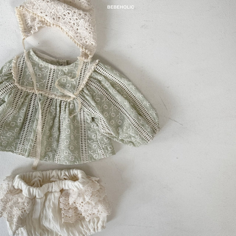 bebe holic / rose frill blouse【for baby 】