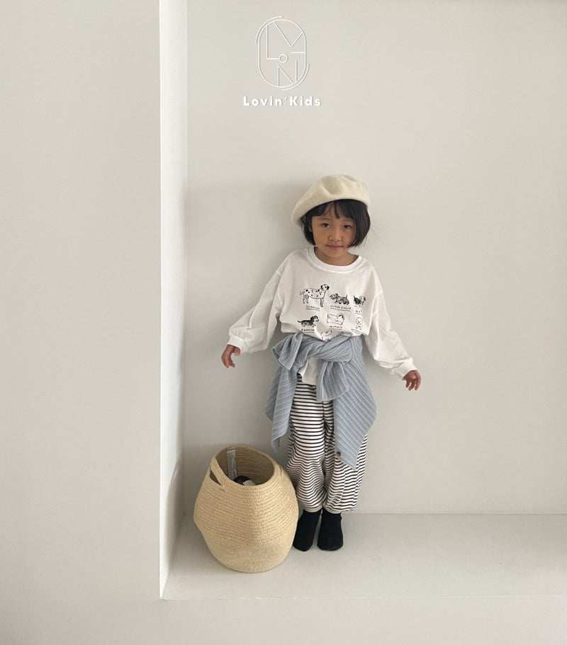 lovin / papirop t-shirt【for kids】