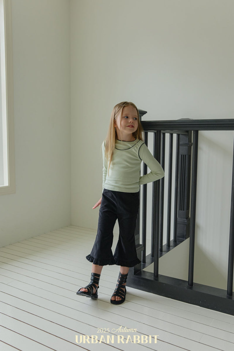 urban rabbit / picot camisole set【for kids & Jr.】