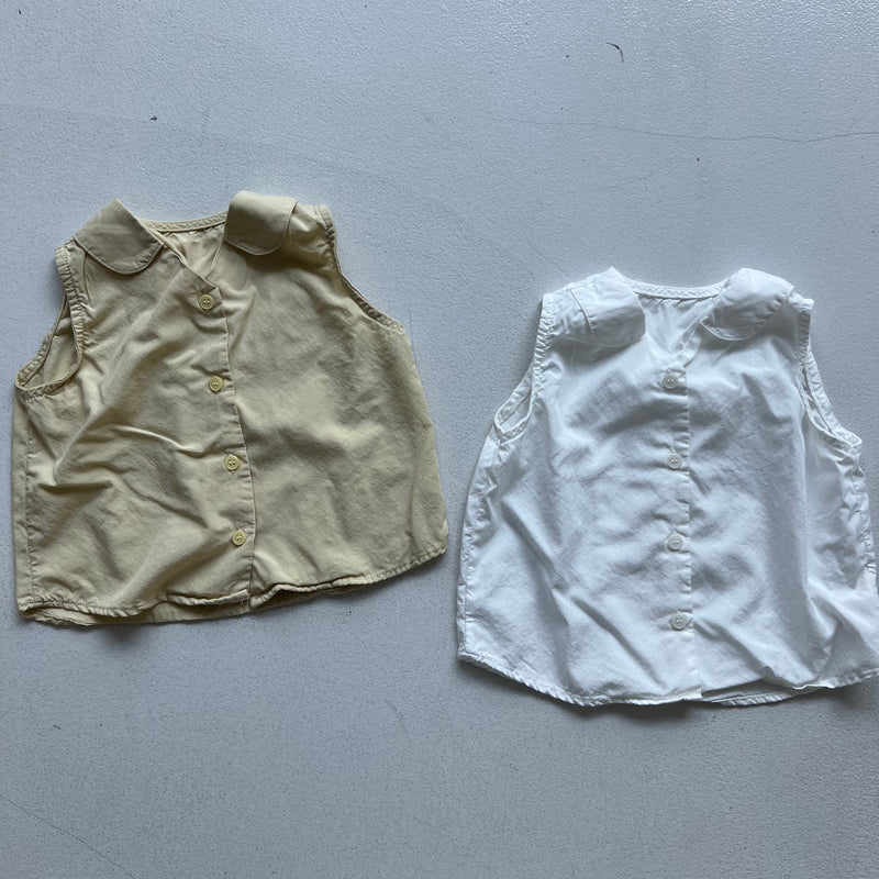 oatmeal / ivy blouse【for kids】