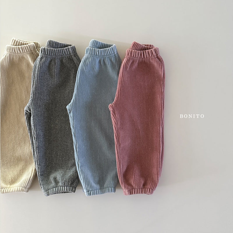 bonito / veloa rib jogger pants