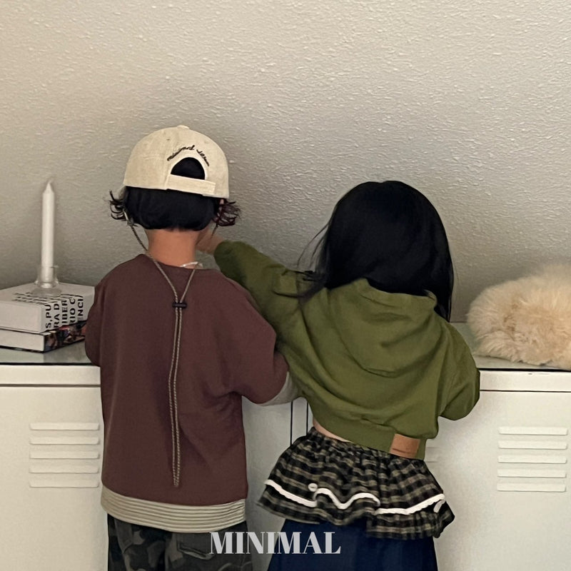 minimal / chappy layered skirt【for kids &Jr.】