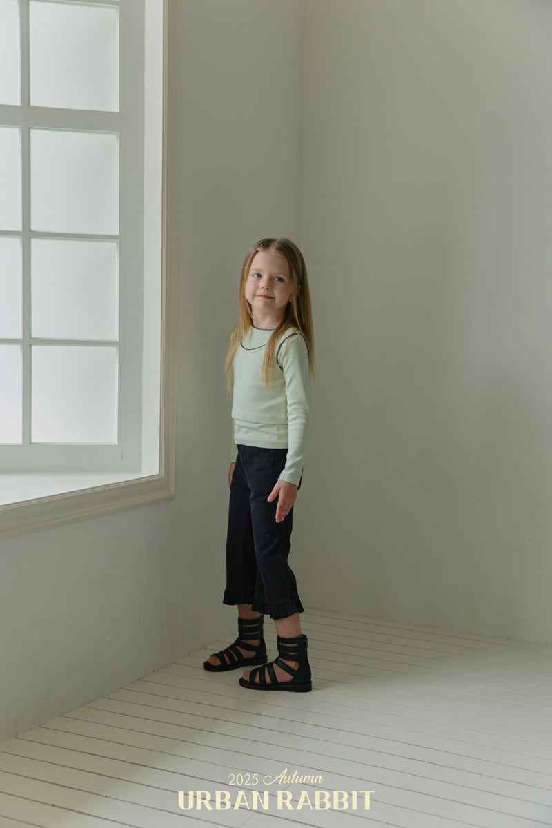 urban rabbit / picot camisole set【for kids & Jr.】