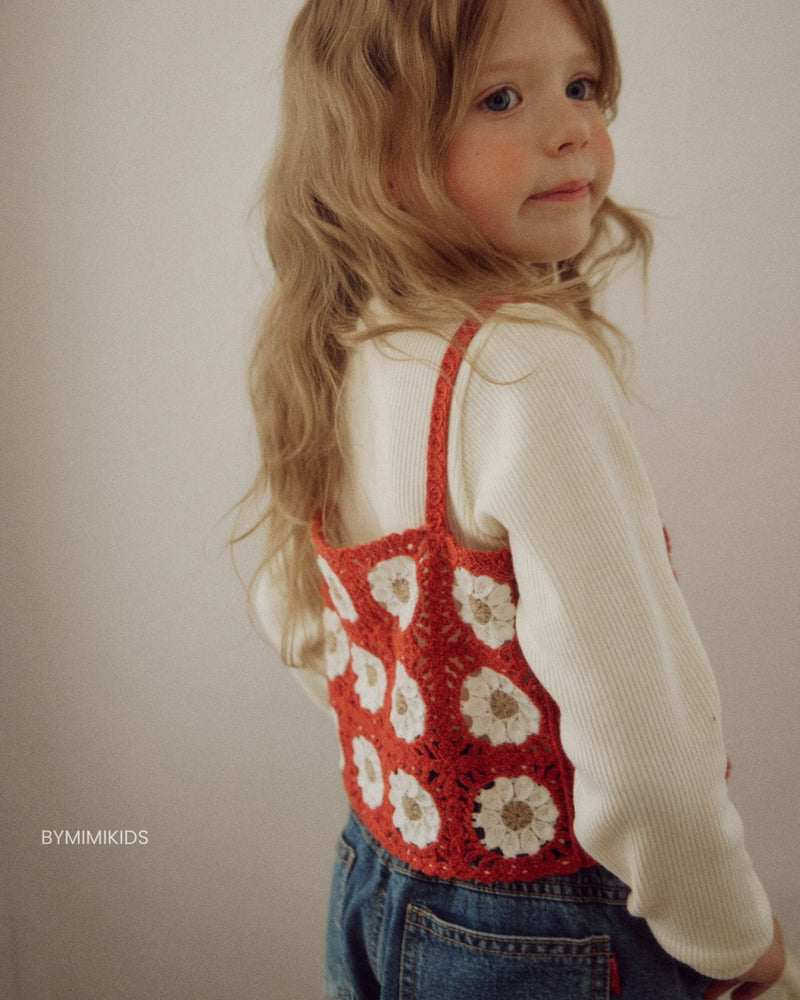 by mimi  / cody knit bustier【for kids , jr】