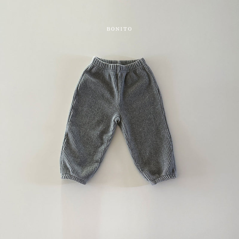 bonito / veloa rib jogger pants