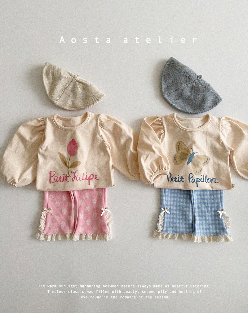 aosta / ribbon pants【for baby &kids】